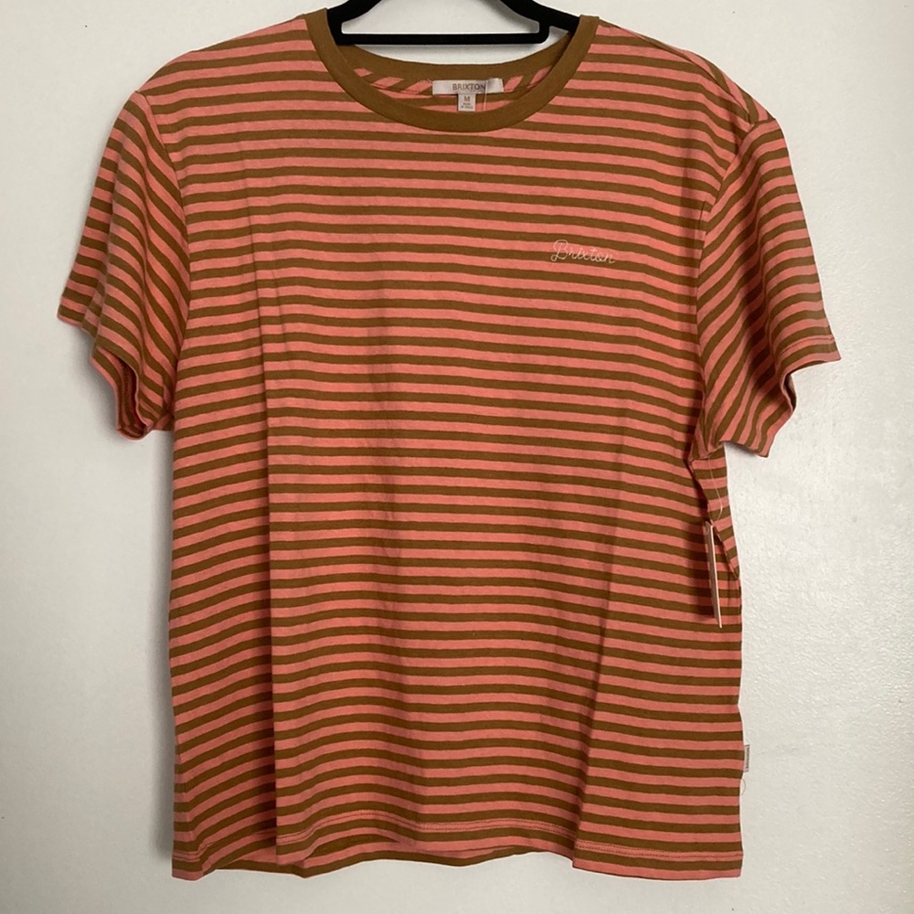 BRIXTON HILT II S/S LINEN TEE | Size: M